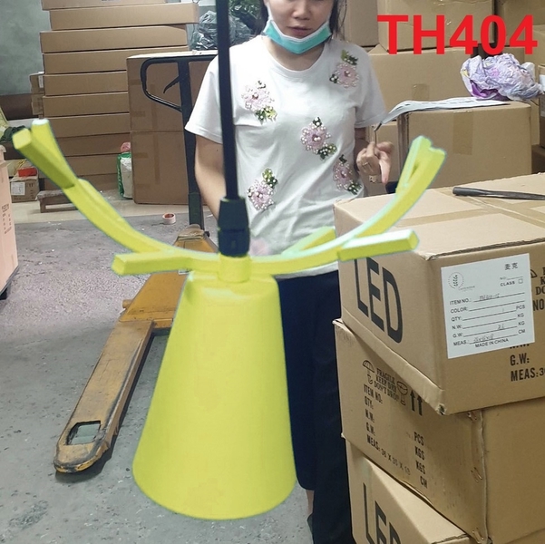 Thả đơn sừng hươu vàng, E27x01, mã TH404, KT (mm): D170x160